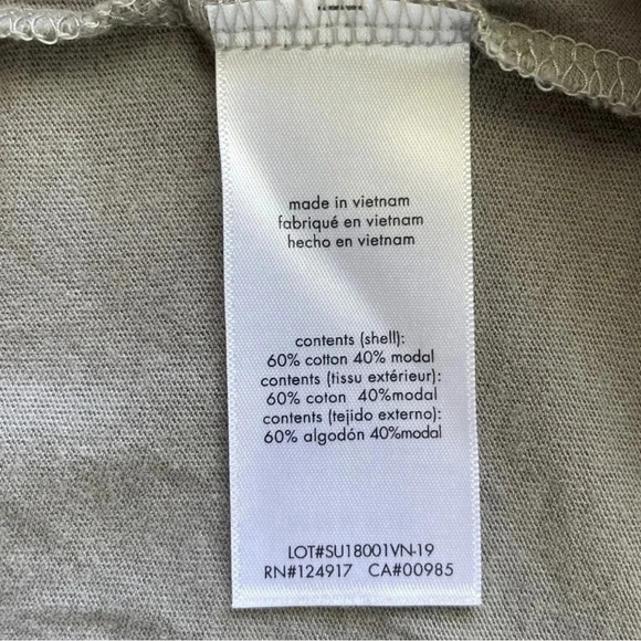 ONIA Gray Button Polo Shirt with Collar and Pocket - Size Medium - Picture 4 of 6